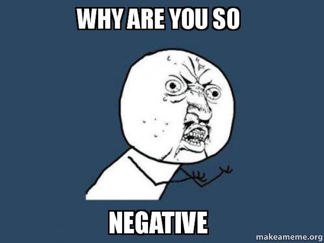 negative