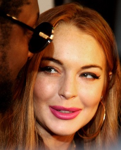 Lindsay Lohan. By Toglenn - This file was derived from &nbsp;Lindsay Lohan 2012.jpg:, CC BY-SA 3.0, https://commons.wikimedia.org/w/index.php?curid=22882141