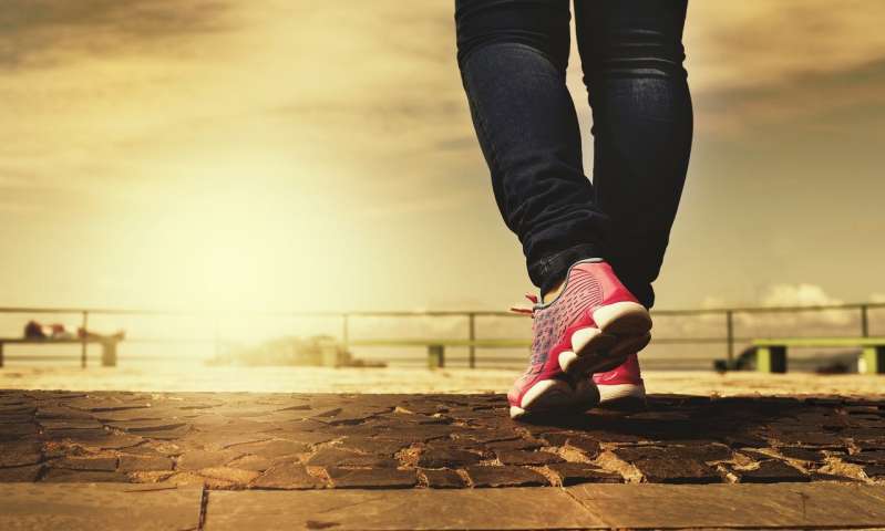 walking on pier