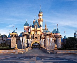 Disneyland castle