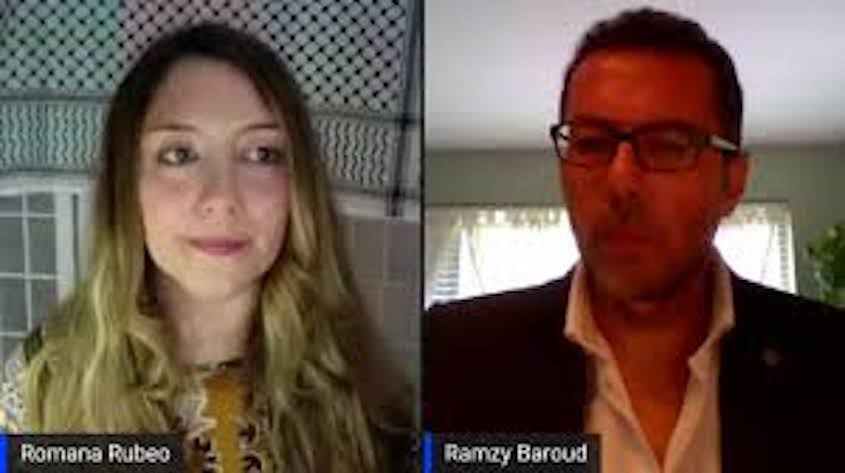 Romana Rubeo and Ramzy Baroud