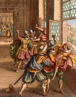 The Defenestration of Prague. I admit there are times that this sounds like a very good idea.