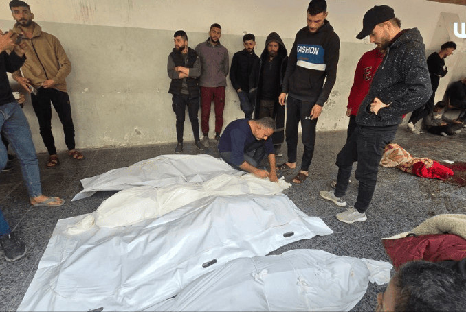   Israel continued to carry out massacres in Gaza. (Photo: via QNN)